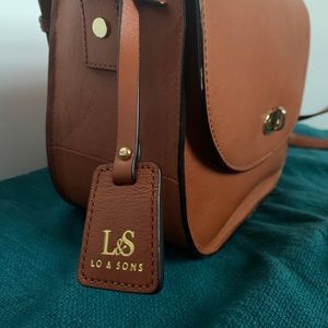 Lo & Sons The Claremont Full Grain Leather Bag